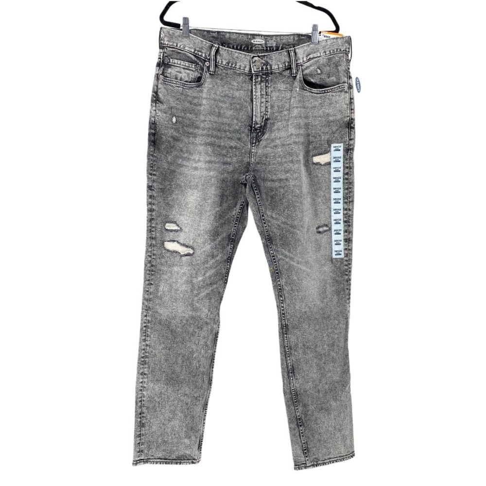 Old Navy Men's Flex Ripped Skinny Jeans - 38x32